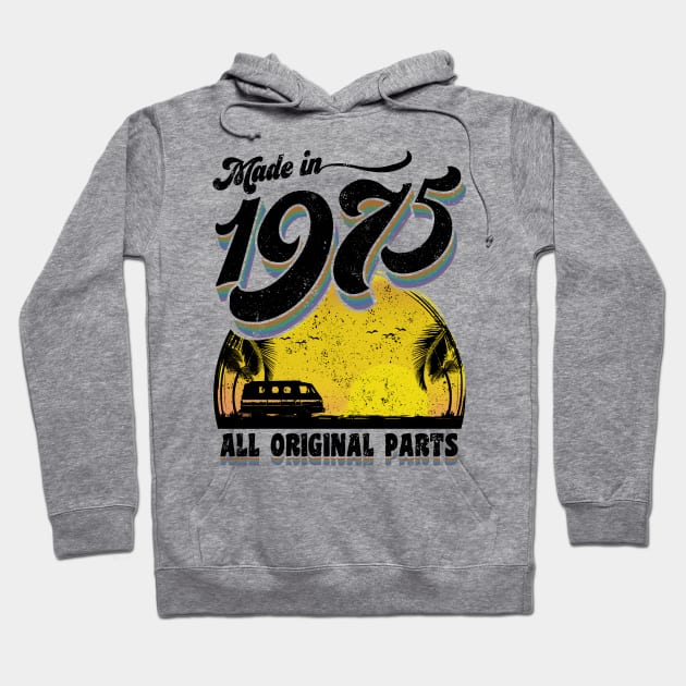 Made in 1975 All Original Parts Hoodie by KsuAnn